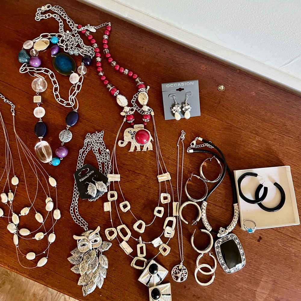 Avon & Chico's Silver lot